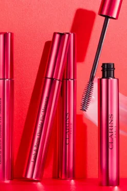 Clarins Mascara top coat waterproof fixateur cils et sourcils Lash & Brow Double Fix