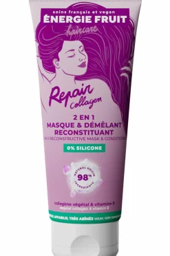 Clearance Energie Fruit Masque 2 en 1 pour cheveux très abimés au collagène et vitamine B