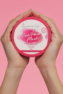 Clearance Les Secrets de Loly Masque capillaire Pink Power Mask pour cheveux abimés