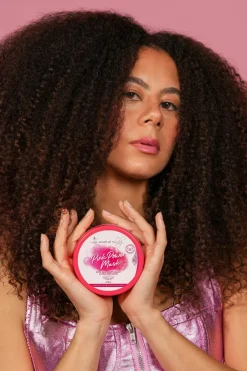 Clearance Les Secrets de Loly Masque capillaire Pink Power Mask pour cheveux abimés