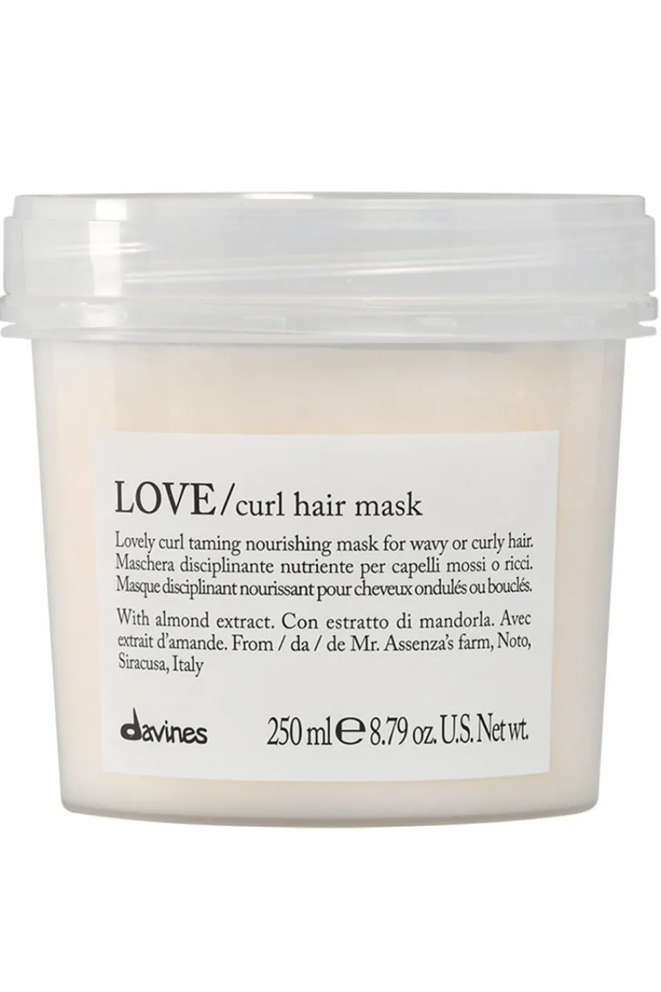 New Davines Masque cheveux bouclés Love Curl