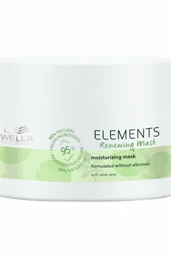 Discount Wella Professionals Masque cheveux hydratant sans silicone pour tous types de cheveux Elements