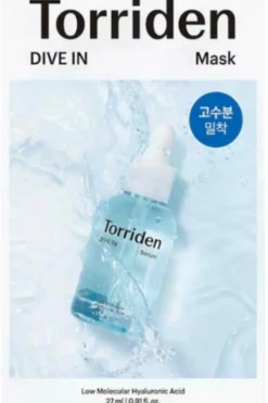 Hot Torriden Masque en tissu à l’acide hyaluronique hydratation intense