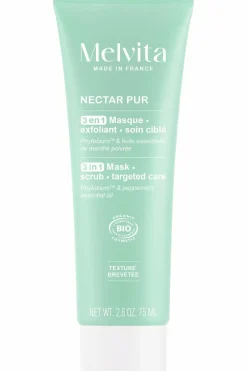 Clearance Melvita Masque Exfoliant & soin ciblé 3 en 1