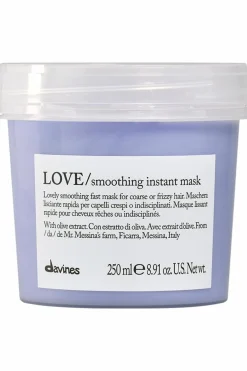 Davines Masque lissant pour cheveux frisés ou bouclés Love Smooth