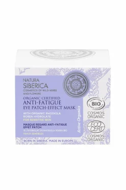 New Natura Siberica Masque regard bio anti-fatigue effet patch à la Rhodiola Roseal
