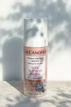 Hot La Canopée Masque rose lacté apaisant visage