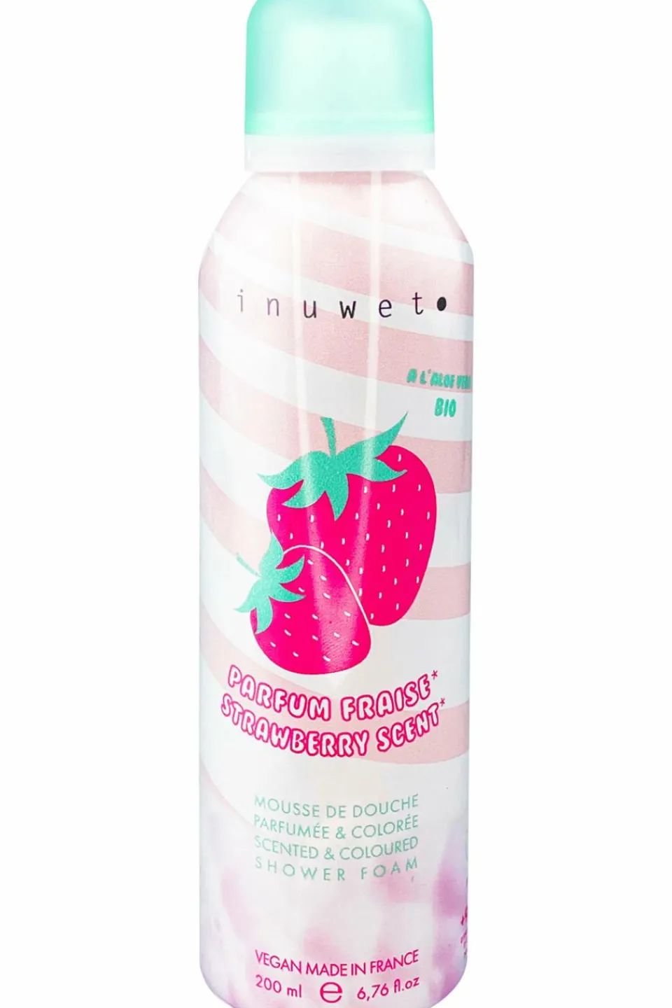 New Inuwet (In Unicorn We Trust) Mousse de douche Fraise