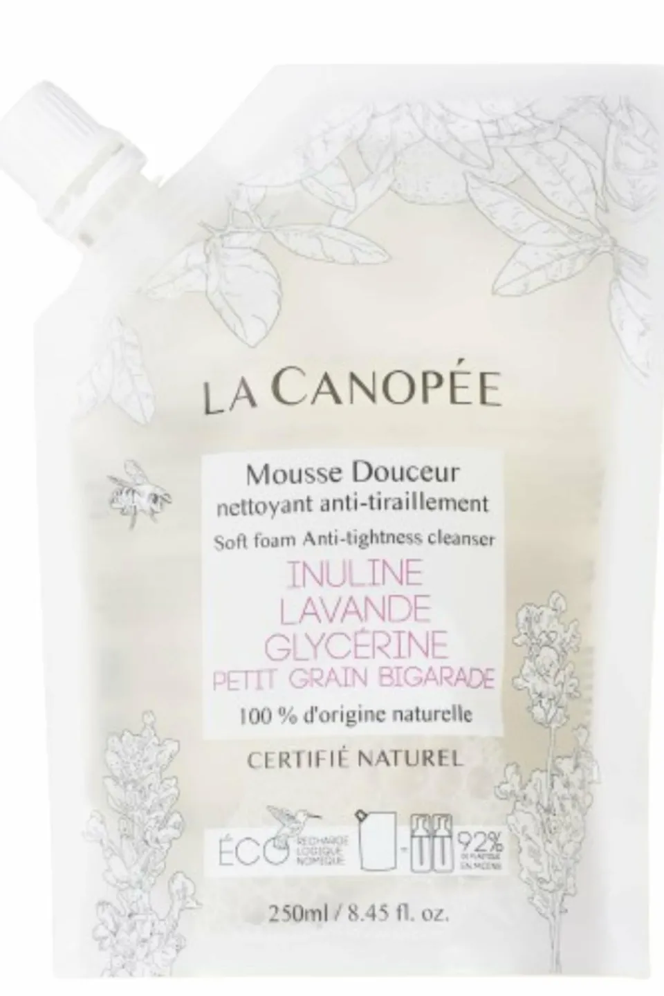 Online La Canopée Mousse douceur nettoyant anti-tiraillement rechargeable