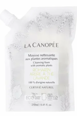 La Canopée Mousse nettoyante aux plantes aromatiques rechargeable