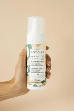 Hot Berdoues Mousse nettoyante et démaquillante Probiotic