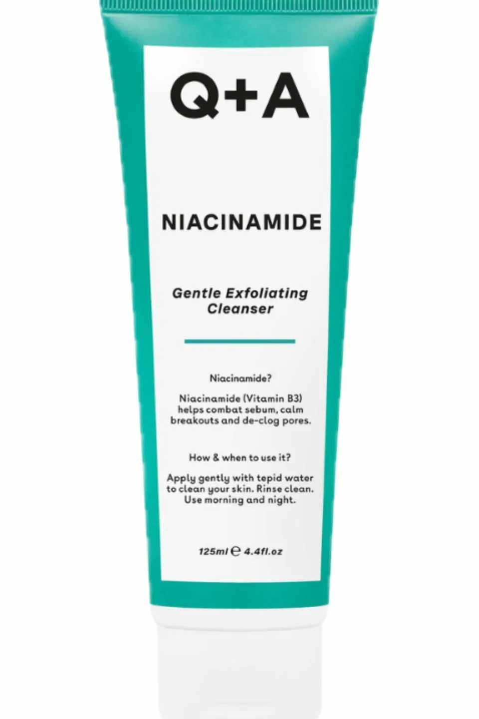 Hot Q+A Nettoyant exfoliant doux à la niacinamide