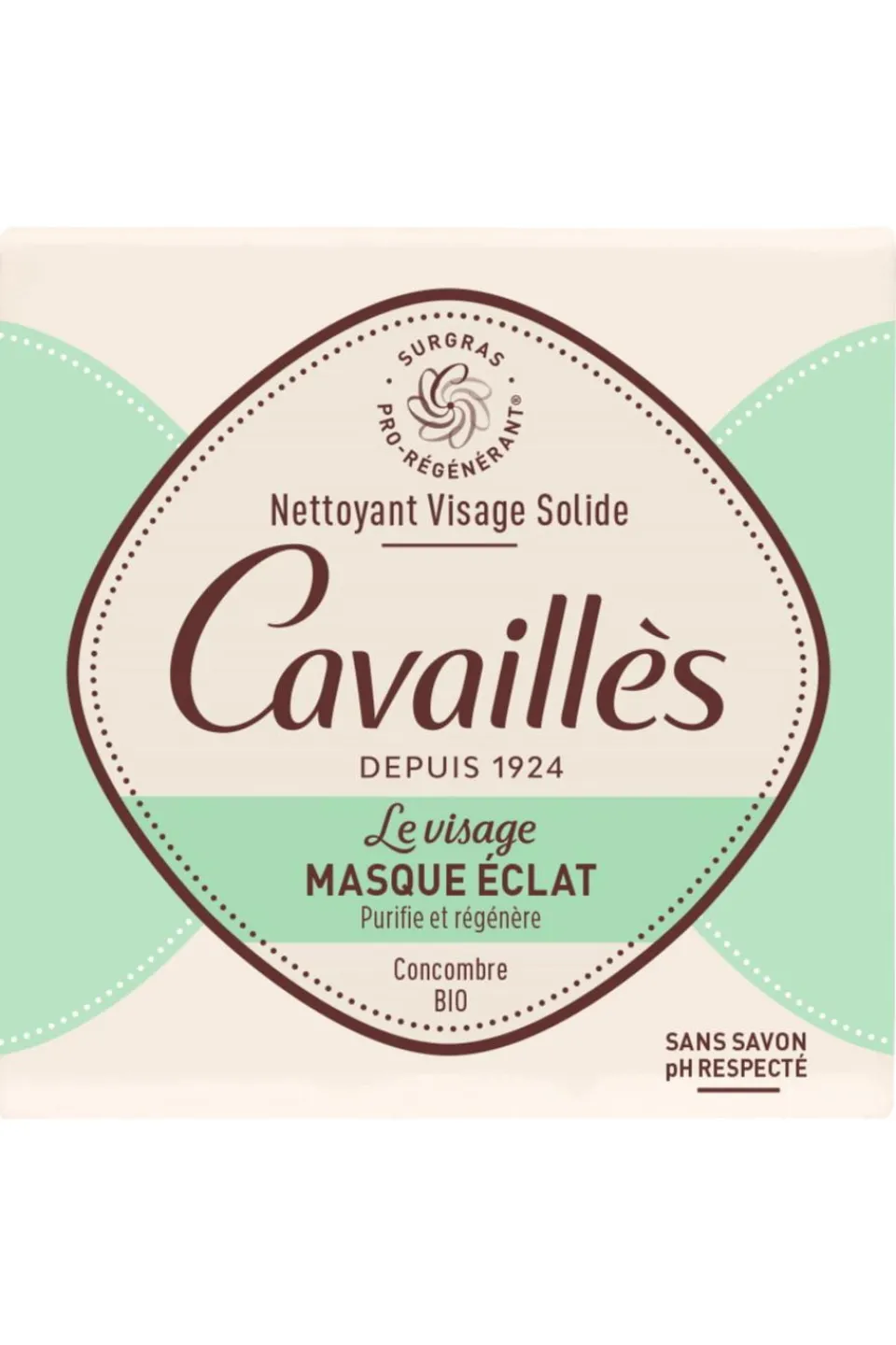Best Cavaillès Nettoyant solide pour le visage masque éclat