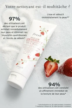 Outlet Fresh Nettoyant visage à la fraise et au sucre