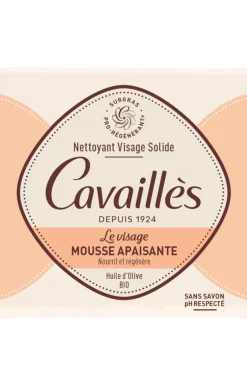 Clearance Cavaillès Nettoyant visage solide mousse apaisante