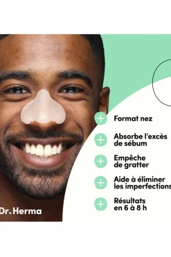 Outlet DR HERMA Patch anti-boutons pour le nez x 10