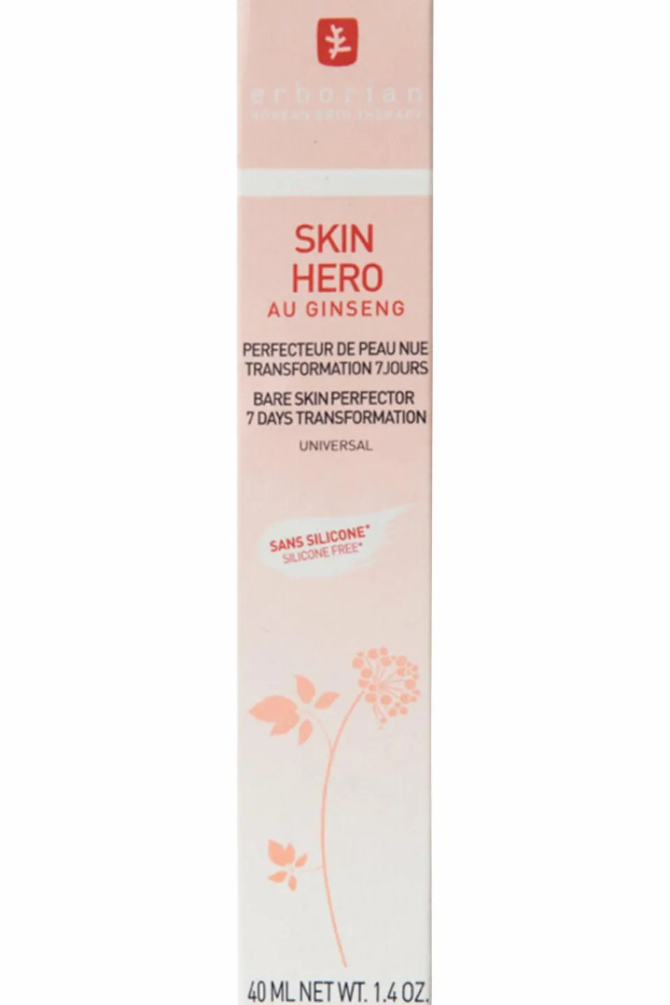 Sale Erborian Perfecteur de peau nue non teinté Skin Hero