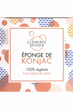 Clémence et Vivien Éponge de Konjac
