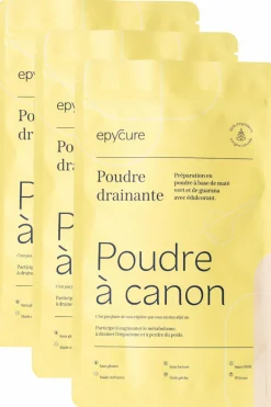 New Epycure Poudre Drainante 3-en-1