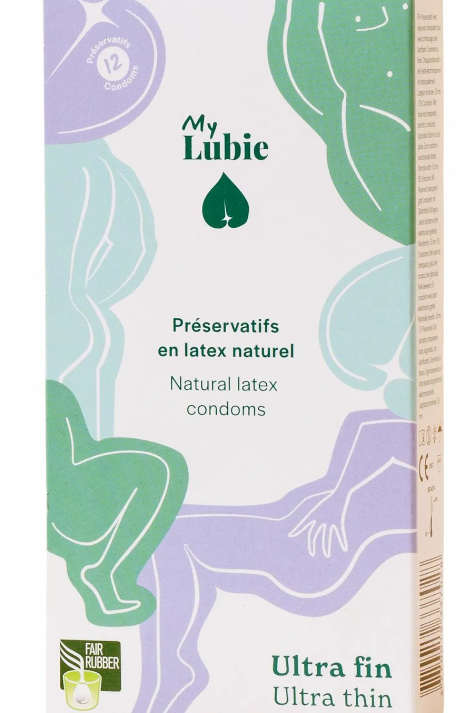 Outlet My Lubie Préservatifs en latex équitable