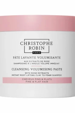 Sale Christophe Robin Pâte lavante volumisante aux extraits de rose