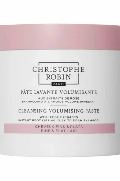Sale Christophe Robin Pâte lavante volumisante aux extraits de rose