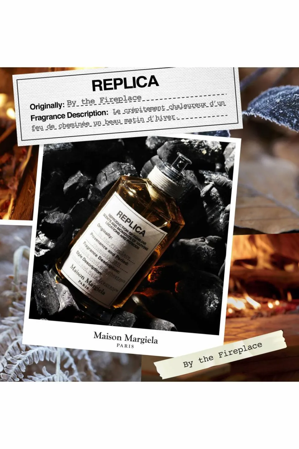 Maison Margiela REPLICA By the Fireplace Eau De Toilette Boisé