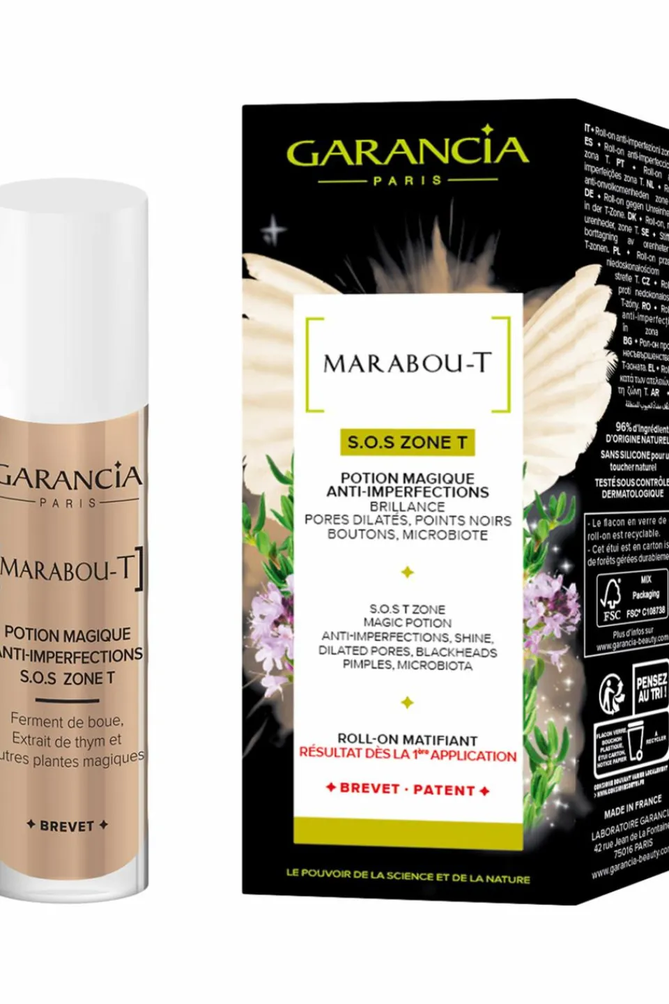 Discount Garancia Roll-on anti-imperfections Marabou-T