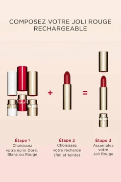 Best Clarins Rouge à lèvres rechargeable Joli Rouge Mat