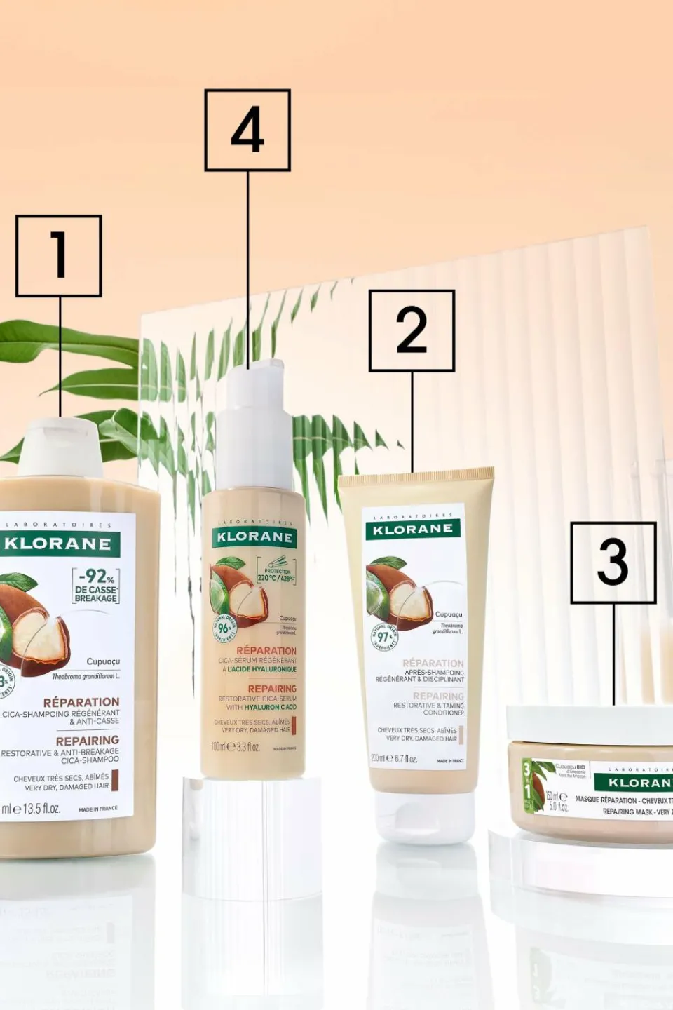 Sale Klorane Réparation masque reconstructeur au cupuaçu