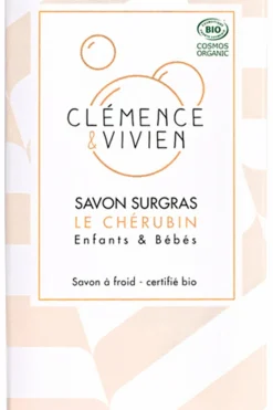 Clémence et Vivien Savon solide corps, visage & cheveux le Chérubin peaux sensibles