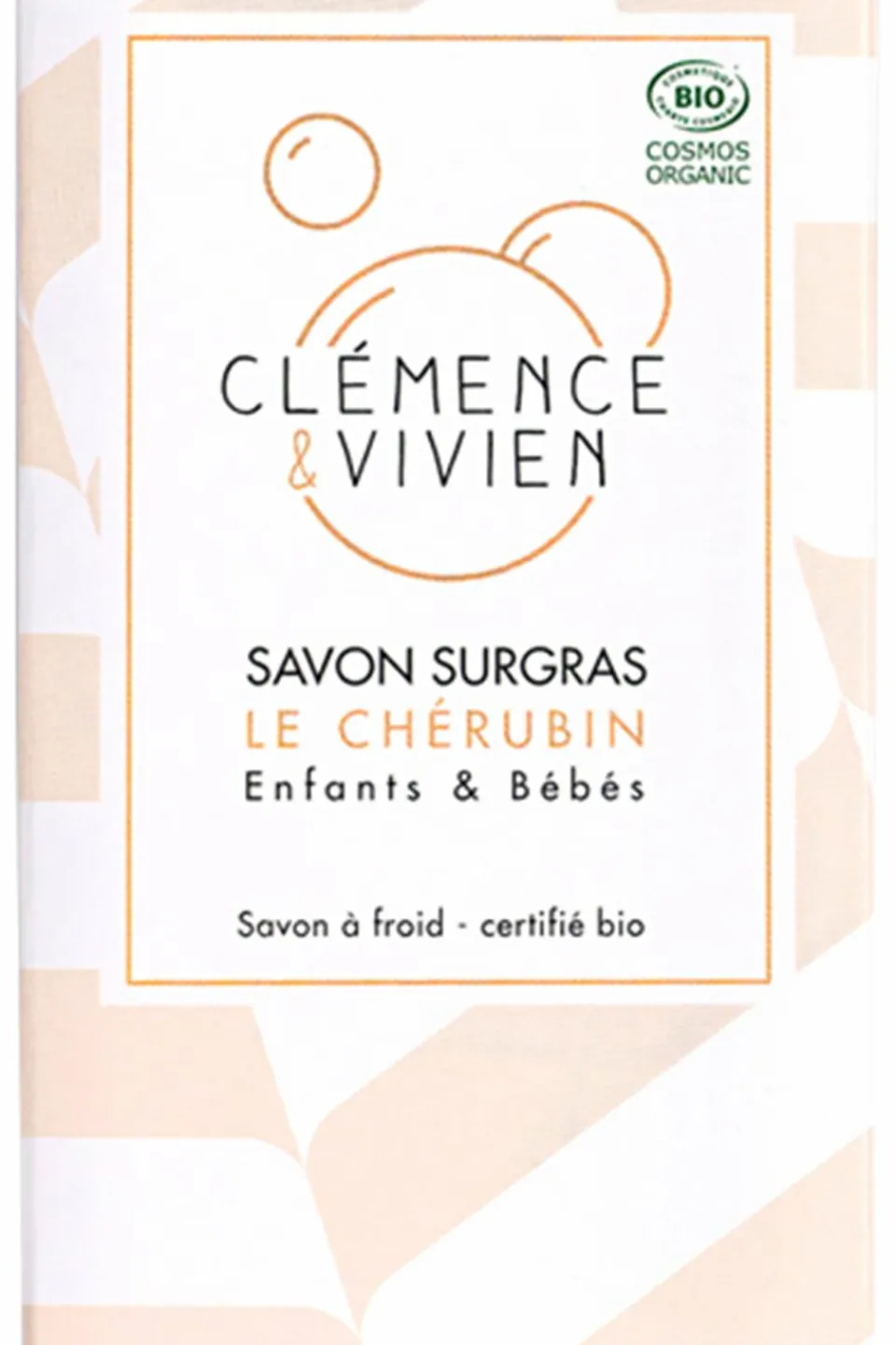 Clémence et Vivien Savon solide corps, visage & cheveux le Chérubin peaux sensibles
