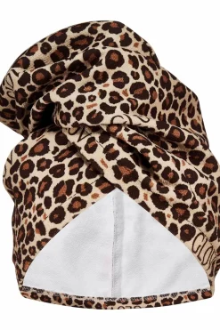 Best GLOV Serviette pour cheveux léopard