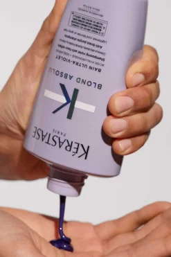 Best Kérastase Shampoing Bain Ultra-Violet Blond Absolu pour cheveux décolorés