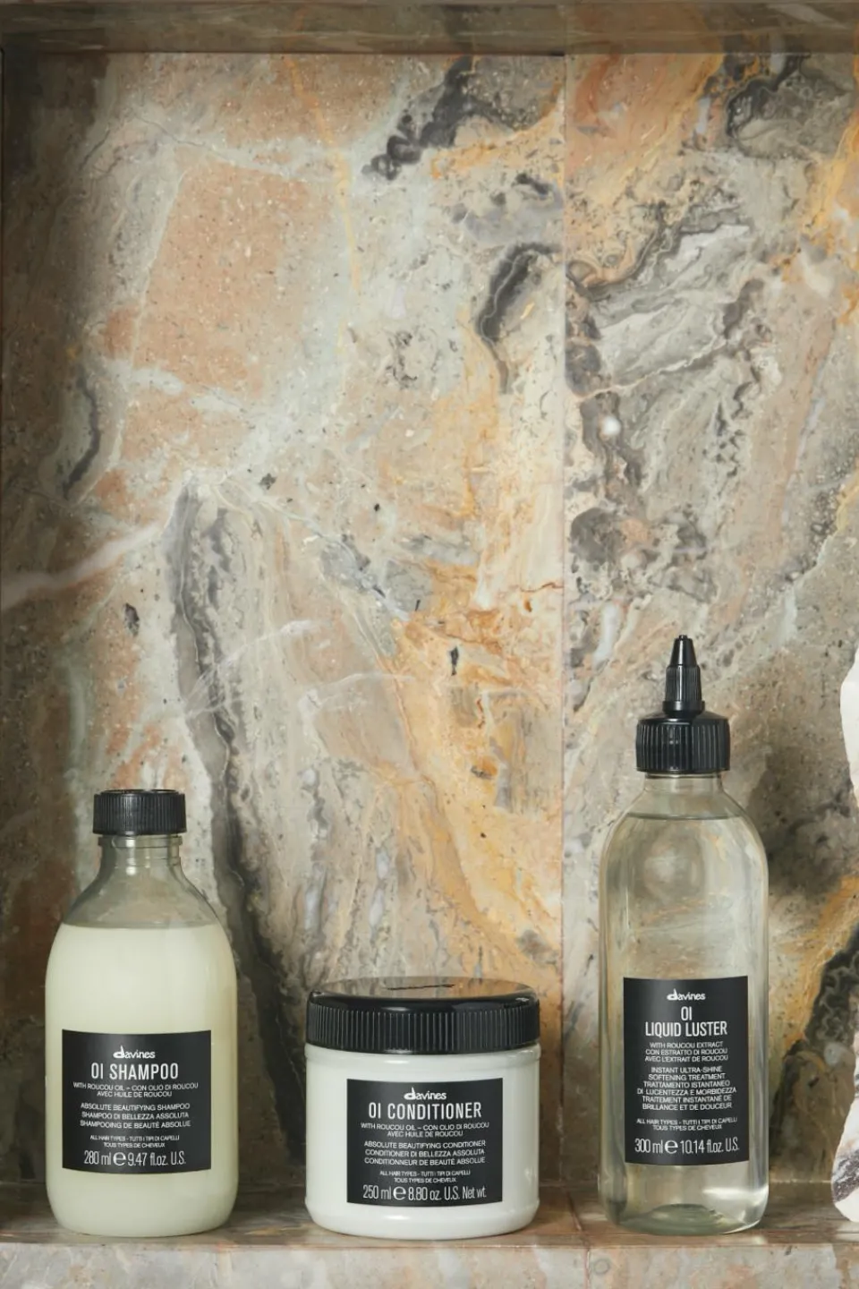 Davines Shampoing brillance à l’huile de Roucou OI