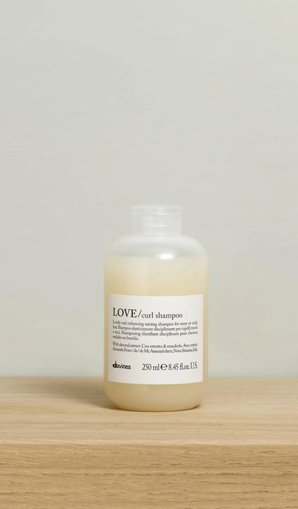 Discount Davines Shampoing disciplinant rechargeable pour cheveux ondulés et bouclés Love Curl