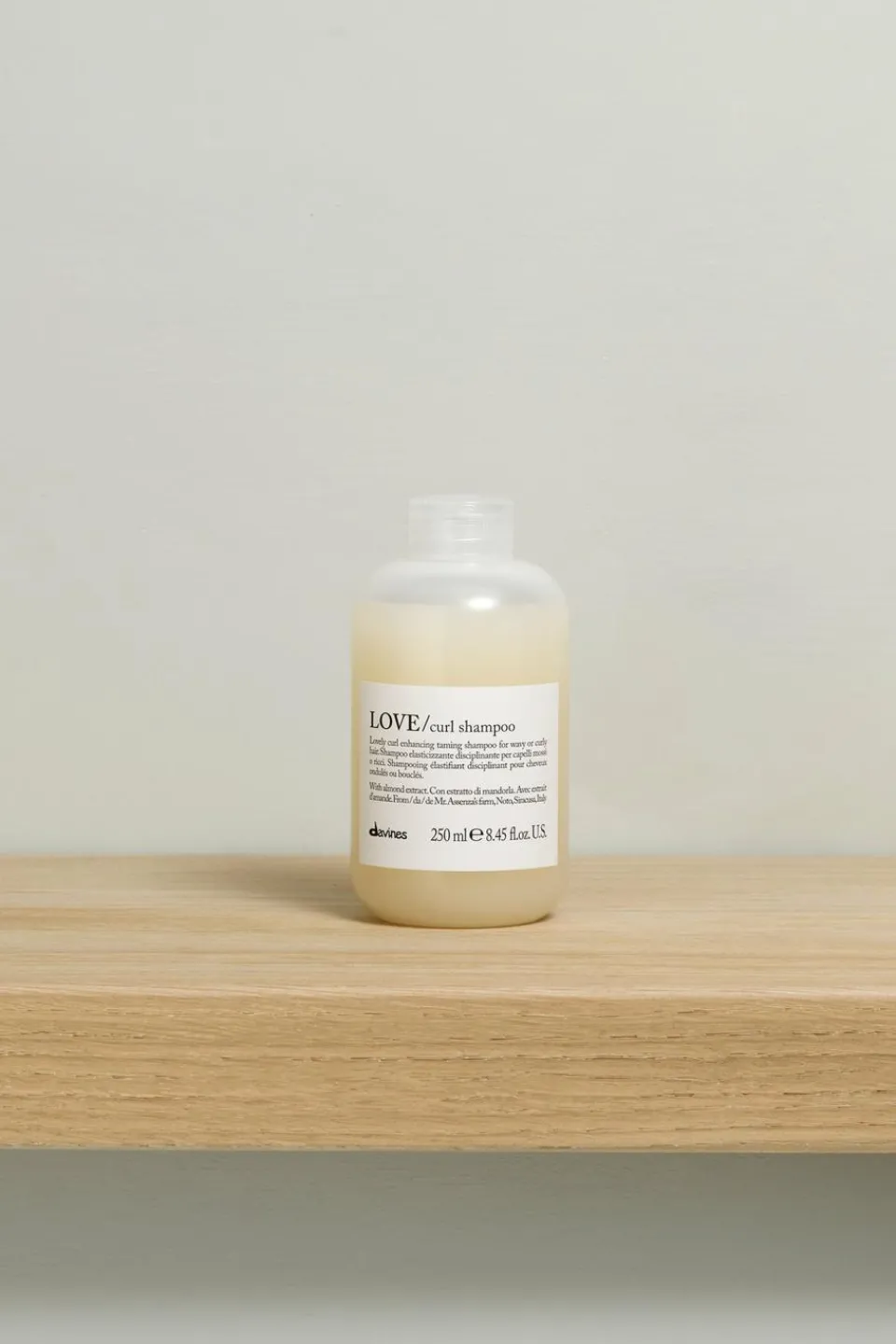 Discount Davines Shampoing disciplinant rechargeable pour cheveux ondulés et bouclés Love Curl