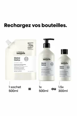 Best L'Oréal Professionnel Shampoing détoxifiant Metal Detox rechargeable