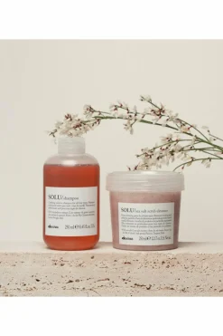 Sale Davines Shampoing gommant au sel marin Solu