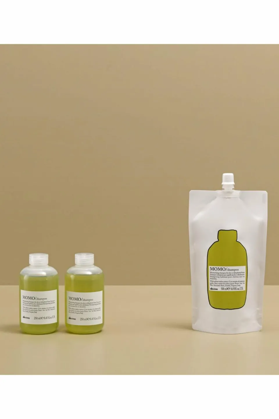 Discount Davines Shampoing hydratant rechargeable pour cheveux secs Momo