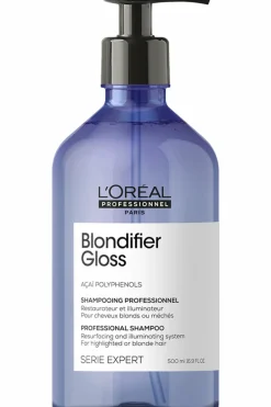 New L'Oréal Professionnel Shampoing illuminateur pour cheveux blonds Blondifier Gloss