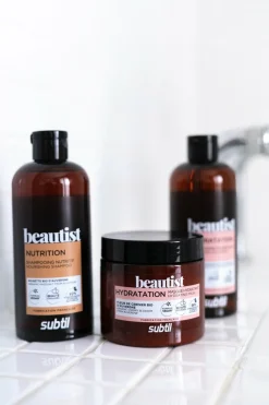 Outlet SUBTIL. Shampoing nutritif cheveux secs à très secs Beautist
