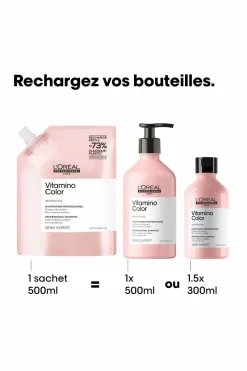 Hot L'Oréal Professionnel Shampoing pour cheveux colorés Vitamino Color rechargeable