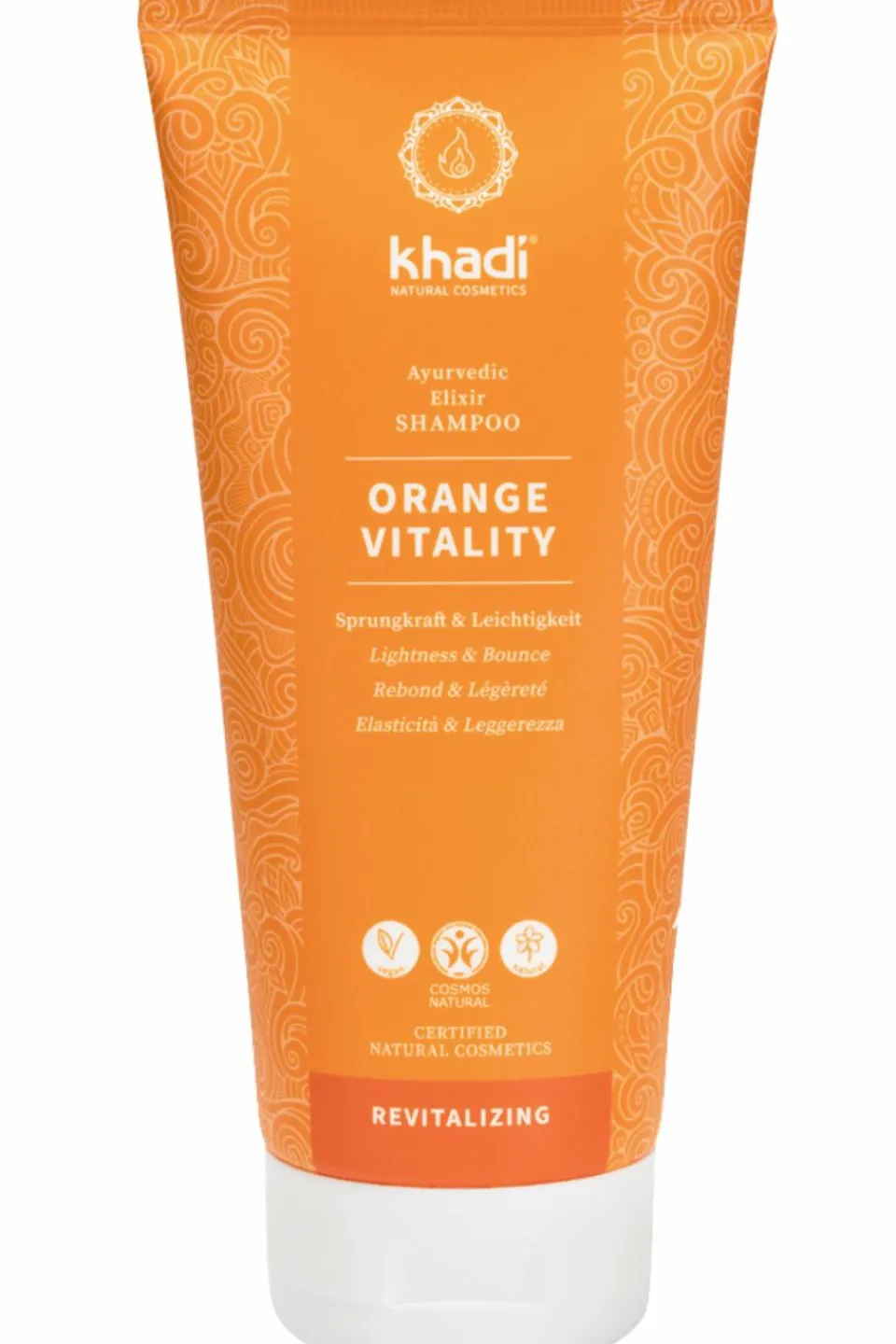 Sale KHADI Shampoing rebond & légèreté ayurvédique Orange Vitality