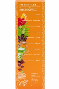 Sale KHADI Shampoing rebond & légèreté ayurvédique Orange Vitality