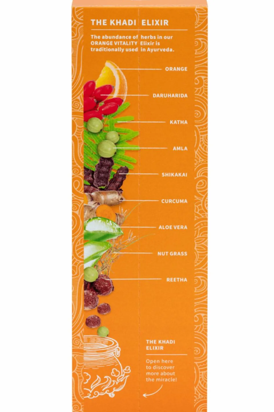 Sale KHADI Shampoing rebond & légèreté ayurvédique Orange Vitality