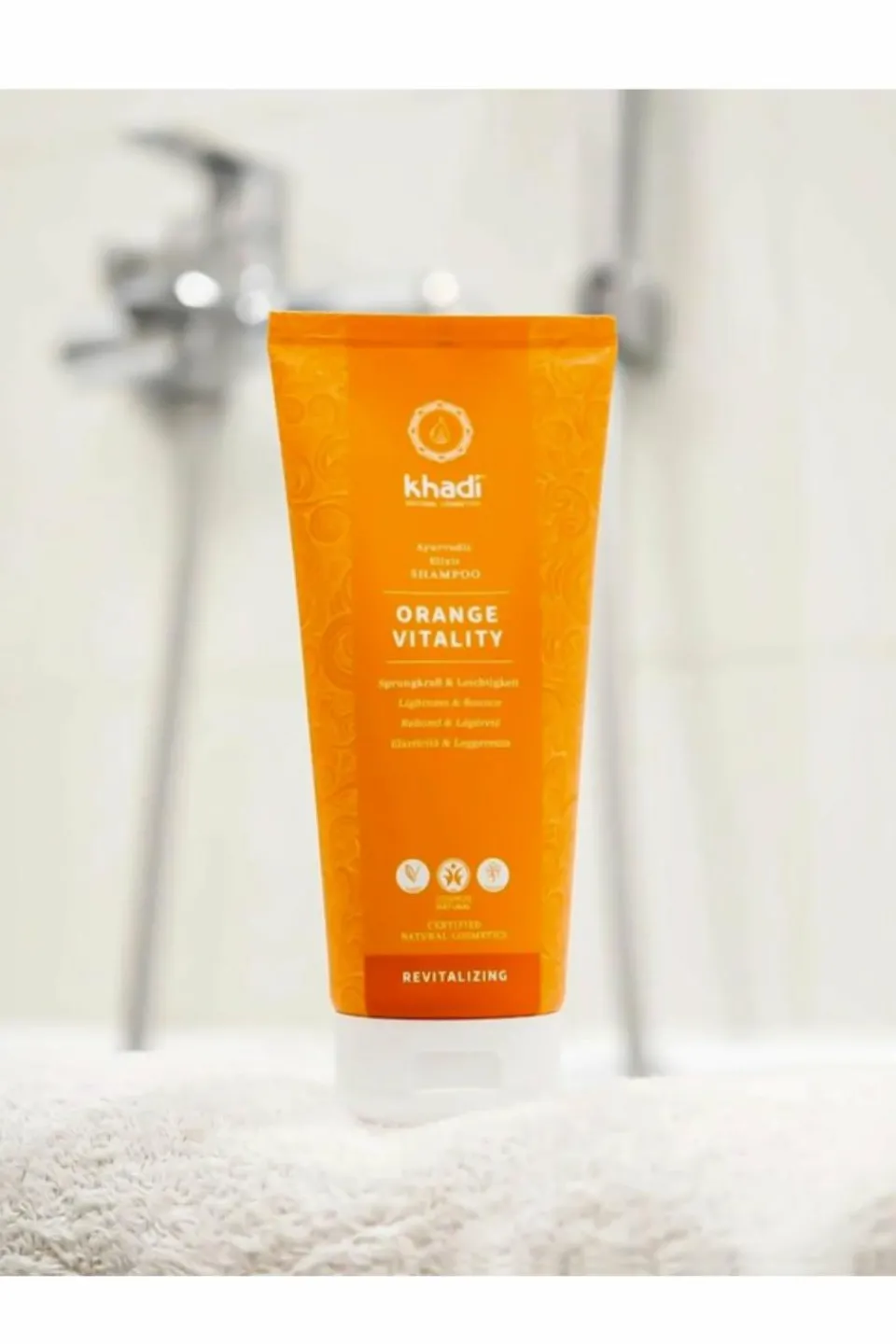 Sale KHADI Shampoing rebond & légèreté ayurvédique Orange Vitality