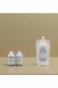 Davines Shampoing rechargeable pour cheveux indisciplinés Love Smooth