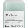 New Davines Shampoing rechargeable pour cheveux colorés Minu