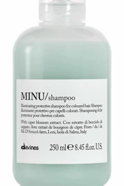 New Davines Shampoing rechargeable pour cheveux colorés Minu